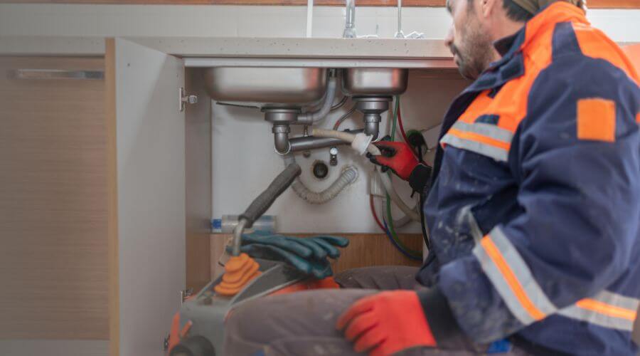Residential Slab Leak Plumbing in Leesburg, IN